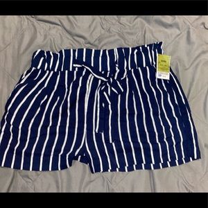 Flowy Stripped Shorts